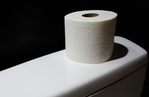 Fehér, többrétegű wc papír