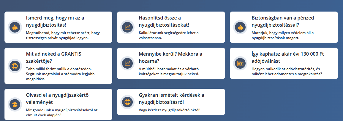 nyugdíjbiztosítás